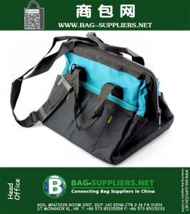 Bag portable toolkit thick waterproof canvas tool bags, repair kits electrical package multifunction