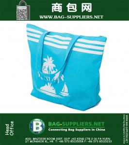 Пляжные сумки женские Большой холст Летний Tote Bag