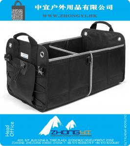 Negro Pesado maletero del coche Organizador Por HomePro mercancías, robusta y carga SUV de almacenamiento para herramientas, engranajes y Comestibles