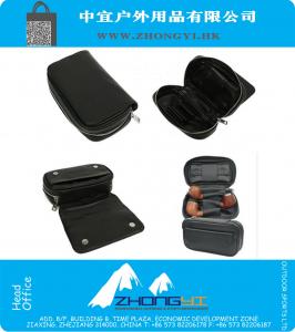 Black PU Combinatie Tobacco Pouch Case Geschikt voor 3 Pijpen zakjes Pijp Special Sigaret Pakket 3 Bucket Bag Tool Kit