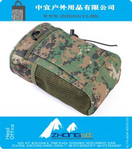 CS Force Paintball Hunting Recovery Molle Dump Magazine Pouch Ammo Bags Military Magazine Dump Drop Pouch Bag Woodland