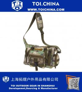 Camo Tactical Style Messenger Bag