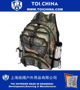 Camo Water-Resistant 17 Inch Backpack