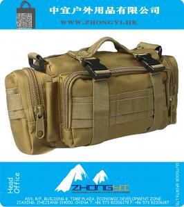 Camouflage 3P Militaire Tactische Backpack Duffle Waist Outdoor Sports Bag OX Ford Stof Reisrugzak camping wandelen Bags