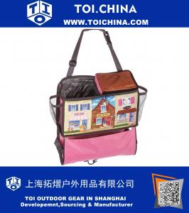 Car Food Cooler Insulated Lunch Bag for Children With Trash Bag and Waterproof Lining