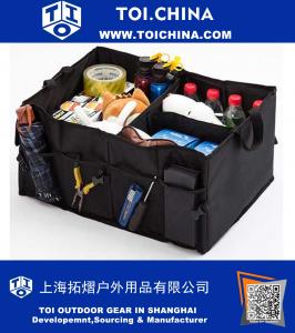 Car Trunk Organizer Vehicle Foldable Cargo Storage Box