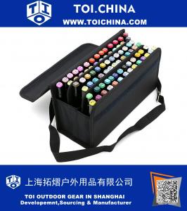 Carrying Marker Case Holder for Primascolor Marker and Copic Marker--Fits for Markers Pen from 15mm to 22mm Diameter