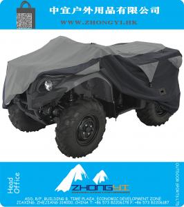Acessórios Classic Black, Gray Large Deluxe ATV tampa de armazenamento
