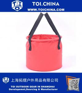 Compact Collapsible Bucket For Camping