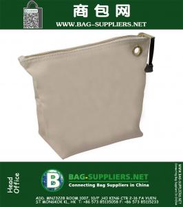 Consumíveis Natural Canvas Zipper Bag