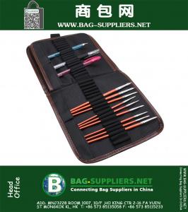 Crayon cosmétique Pen Brosse Case Tool Kits de maquillage Porte-Sac pochette de rangement en toile Pouch