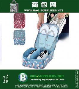 Cute Portable Travel Storage Shoe Bag Underwear Bra Sorting Organizer Bags Waterproof Nylon Travel Storage Bag