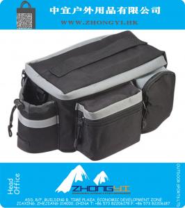 Cycling Bicycle Bike Pannier Rear Seat Bag Rack Trunk Shoulder Handbag Outdoor Sports Bag
