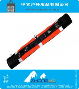 Elástica de alta visibilidad cinturón de color anaranjado anchura de 100 mm