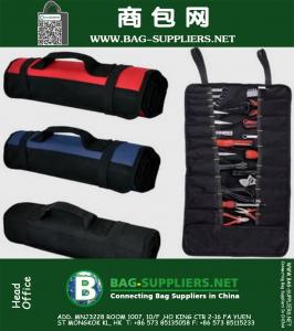 Electrician Reel Rolling Tool Bag Tool Pouch 21 pockets Organizer
