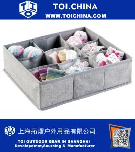 Stoff Baby-Kinderzimmer-Wandschrank-Organisator Bin für Kleidung, Lätzchen, Socken, Schuhe - 9 Compartments,
