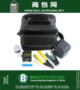 Fiber Optic Tool 7 in 1 Splice fiber optic tool kits Fibre stripper and fiber cleaver and tools bag Kit