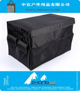 Plegable maletero del coche Organizador impermeable lavable de carga Caja de almacenamiento