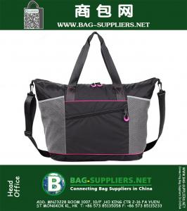 Gym-Taschen-Tasche für Frauen mit Rommy Taschen, Strand-Einkaufstasche, Sport tragen Sie alle Einkaufstasche