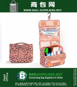 Pendurado de Higiene Pessoal Kit Limpar Travel Bag Cosmetic bolsa de transporte de Higiene Pessoal