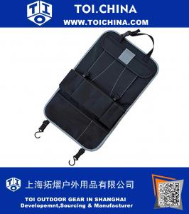 Heavy Duty Car BackSeat Storage Bag Multi-Pocket Auto Hanging Organizer with Tablet Holder for Children Travel