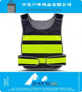 Hi vis Custom safety vest printing logo reflective safety vest yellow safety clothing workwear free company logo printing vest