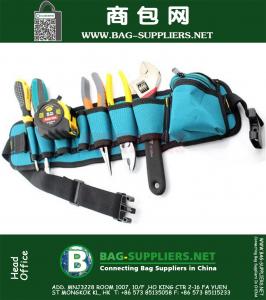 Lona de la alta calidad de los kits de herramienta bolso de la suspensión del desgaste impermeable del bolso de múltiples funciones lumbar bolsas de cintura