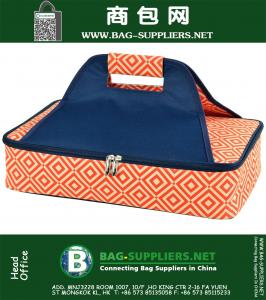 Insulated Casserole Carrier to keep Food Hot or Cold