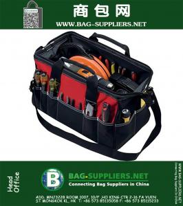 Large 18 Inch Tool Bag Heavy Duty Water Resistant Storage Tools Organizer