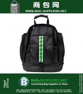 Large Size Multifunctional Waterproof Electrician Large Capacity Backpack Tool Bag