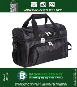 Cooler grande macio Bag, dois compartimentos isolados, 840D Heavy-Duty poliéster e alça de ombro removível