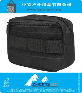 Militar de Airsoft de bolsillo paquete de accesorios al aire libre táctico bolsa bolsa de nylon 600D Molle Deporte Herramienta de múltiples funciones de la bolsa para ir de excursión