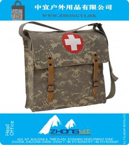 Cruz Roja de emergencia de estilo militar alemán Medic Bolsa ACU Digital insignias bolsa