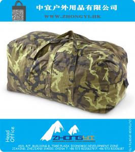 Military Issue Duffel Bag, Woodland Camo Bag
