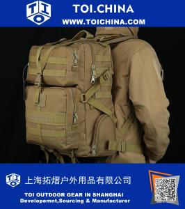 Военный Тактический рюкзак Большой штурмовой Army чемоданчик Рюкзак рюкзаки для кемпинга Открытый Туризм Треккинг Охота 45L