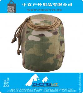 Militar tático Molle Nylon EDC Digital Camera Bag cintura exterior Caça portátil ferramenta Utility Durable Acessório Pouch