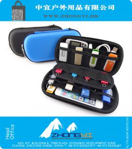 Mini Dijital Gadget Kılıfı Seyahat Çantası USB Flash Drive, Sağlık USB Key, SD Bellek Kartı Kılıf, Telefon, Banka Kartı için