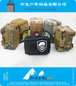 Mini Tactical Molle Bolsas para hombre del deporte al aire Keys Pack Casual Teléfono Herramientas bolsa de la caja Bolsas