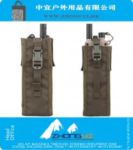 Molle 500D нейлон Универсальный радио Чехол Military Combat Training Walkie Talkie Инструмент талии сумка