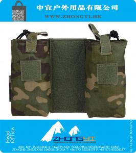 Rádio Molle Tactical Revista Acessório Bolsa Vest Tactical Airsoft exterior Desporto Caça Walkie Talkie Ferramenta Case Bag Pouch