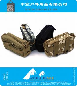 Molle Tactical Storage Bag Corpo Cruz Mensageiro Tote Bag Shoulder Satchel Exército engrenagem Lazer Flap Handy Pouch