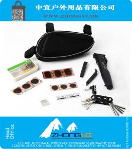 Multi-function bicycle saddle bag with bike e Repair Tools mini Pouch Pump Bike box Cycling tyre Repair Kits tools