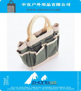 Multifuctional Handbag Hardware Mechanics Canvas Tool Bag Solid Utility Pocket Pouch Utility Bag