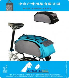Multifunction 13L Bicycle Bag Bike Tail Rear Bag Saddle Cycling Bag
