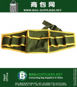 Multifunction Hardware Mechanic Electrician Canvas Tool Bag Safe Belt Utility Kit Pocket Pouch Organizer Bags