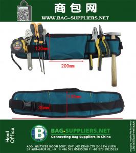 Multifunctional Electrician Tool Bag Waterproof Oxford Cloth Tools Pockets And Waist Belt