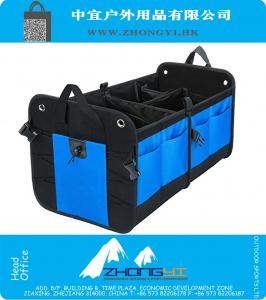 Multipurpose 11 Pocket Premium Cargo Trunk Organizer for Car, SUV, Truck, Minivan