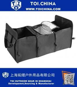 Multipurpose Car Storage Foldable Trunk Organizer with Bag