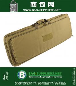 Nylon Rifle durável transportando caso saco com etiqueta Belt Correias Homens Waterproof Tactical Gun Bag exterior Caça pacote de ferramenta