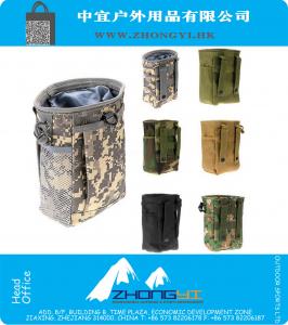 Camouflage extérieur tactique Sac de sport Randonnée Camping Gadget de poche Dump Pouch Sac de téléphone outil Case Petit pack ceinture